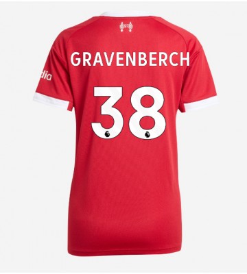 Liverpool Ryan Gravenberch #38 Replika Hemmatröja Damer 2025-26 Kortärmad Liverpool Ryan Gravenberch #38 Replika Hemmatröja Damer 2025-26 Kortärmad
